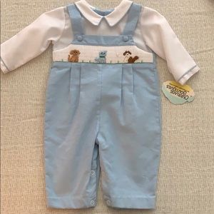 Carriage Boutique Smocked Romper